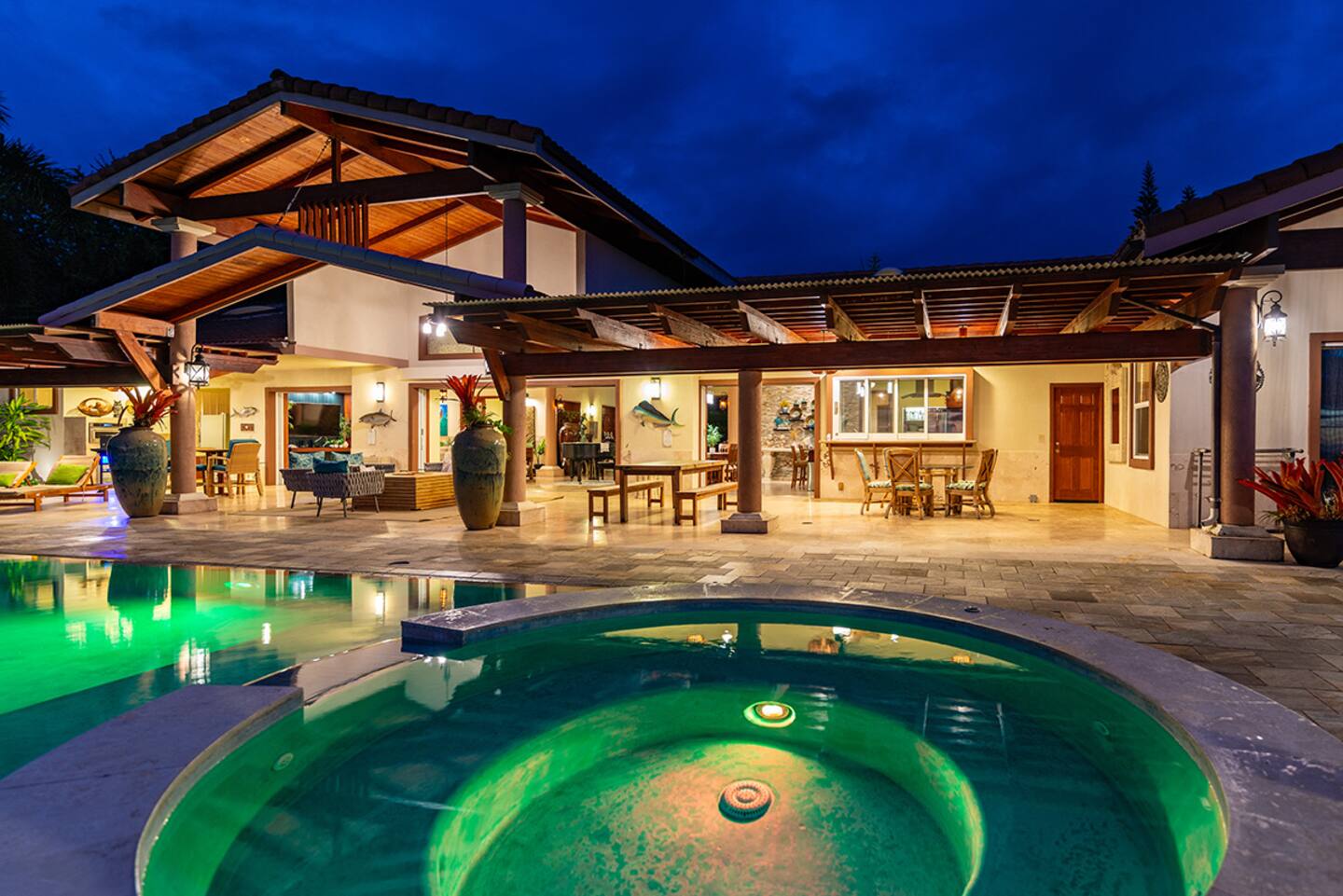 POOL HOUSE AFTERNOON